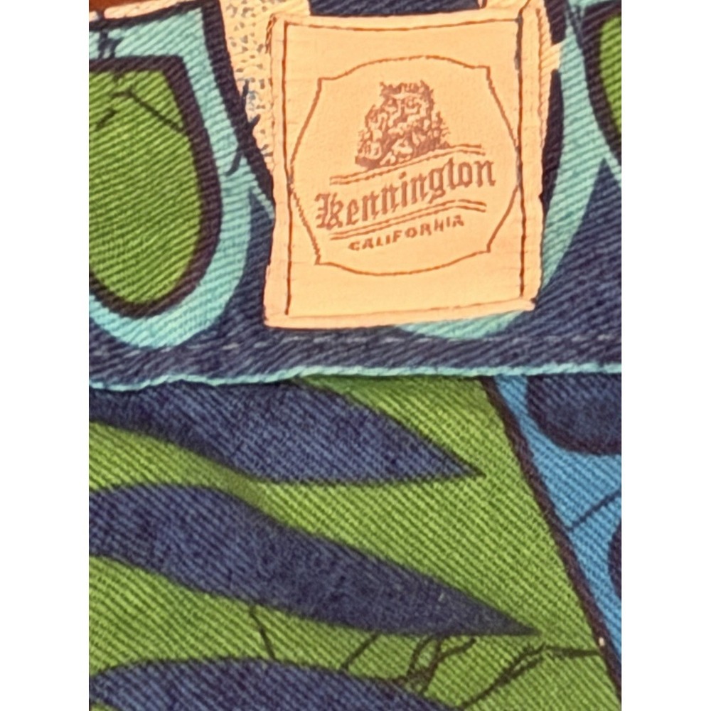 Vintage Kennington California Tiki Print Shorts Mens M 60s 70s Made USA - Picture 9 of 14
